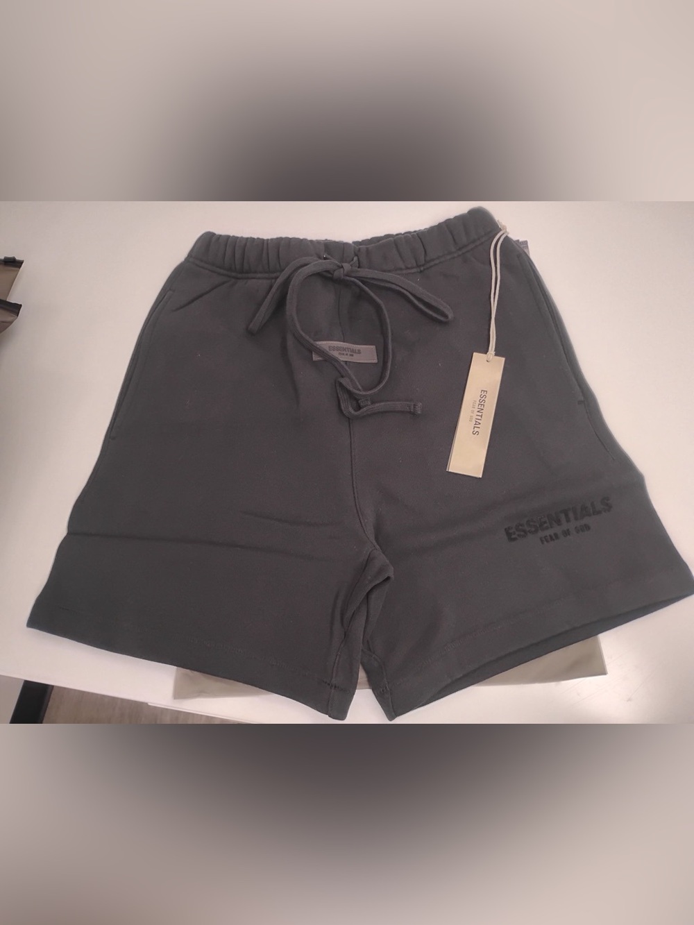 Essentials Women’s Black Athletic Drawstring Shorts